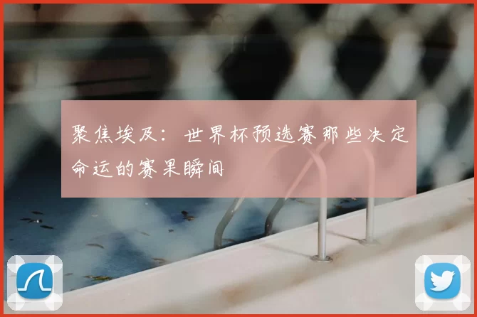 聚焦埃及：世界杯预选赛那些决定命运的赛果瞬间
